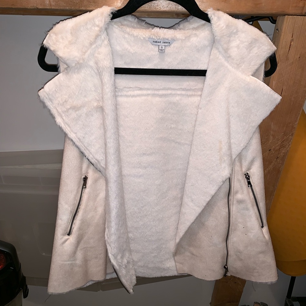 Naked Zebra vest- BRAND NEW